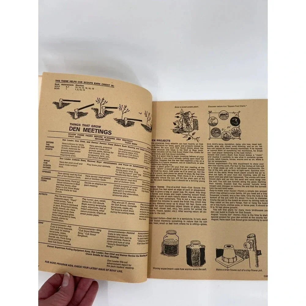 VINTAGE 1973 74 Cub Scout Program Helps Boy Scout Of America Scouting BSA